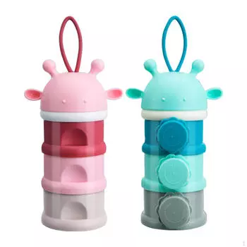 2x Контейнеры для протеина Три слоя Устойчивые к высоким температурам Практичное хранение продуктов