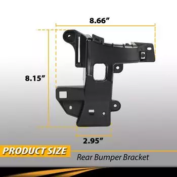 2x Кронштейн заднего бампера автомобиля Левая Правая сторона 68244464AA Для Jeep Compass Ram 1500