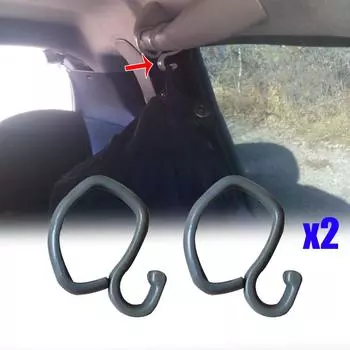 2X Крючок-вешалка для одежды левый правый для Renault Fluence X38 Samsung SM3 Kaptur 2016 2020 Logan I II Symbol III Duster HS HM