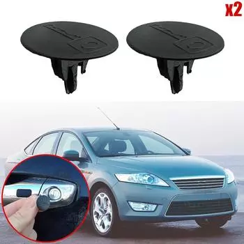 2x Крышка отделки замка дверной ручки автомобиля для Ford Mondeo IV 2007 2008 2009 2010 2011 2012 2013 2014 Декоративный зажим