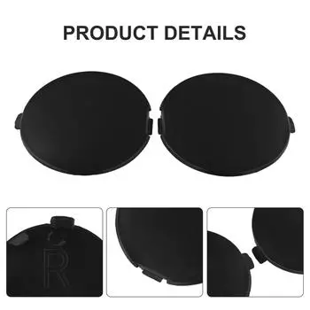 2x Крышка проушины для буксировочного крюка бампера для Mazda CX3 CX-3 2014-2024 L+R передний бампер крышка для крепления ABS крышка замена CHINA