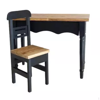 2x кукольный столик стул мини-украшение дома 1/3 микро-пейзаж современная мебель