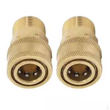 2X M22 быстроразъемный соединитель для 1/4 адаптера для мойки высокого давления