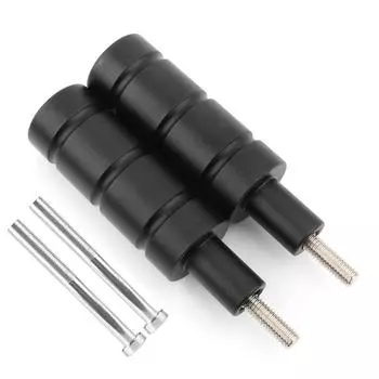 2X M8 M6 Motorcycle Tail Light Spotlight Bracket LED Fog Light Mounting Bracket