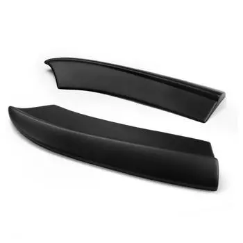 2x Matte Black Rear Bumper Lip Side Splitter Aprons For Dodge Charger 2015-2023