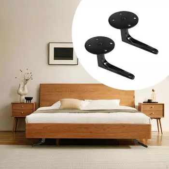 2x Мебельные ножки Металлические ножки Сделай сам Премиум Легкая установка Многоцелевая Поддержка Защита от ржавчины Пол