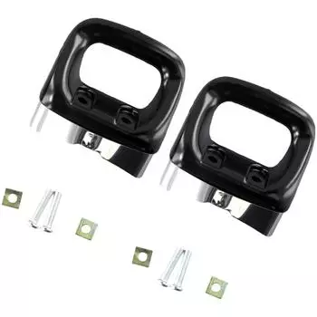 2x Металлические Бакелитовые Ушки Кастрюли Сменная Боковая Ручка Для Пароварки Кухонная Посуда-Части