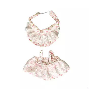 2x Мини Кукольная Одежда Нарядная Одежда Аксессуары Удобная Милая