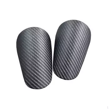 2x Mini Soccer Shin Guards Leg Protection Comfortable Compact Football Training, for