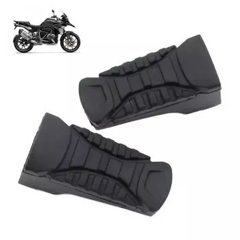 2X мотоциклетные задние подножки, резиновая накладка, универсальная для BMW R1200GS LC/ADV Adventure R1250 GS LC/ADV 2013-2018