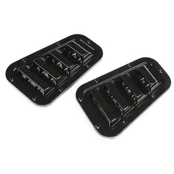 2x Накладка на вентиляционное отверстие переднего капота для Land Rover Defender 90 110 130 2004-2019