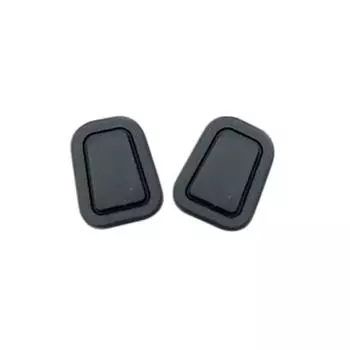 2x наружная ручка двери датчик резиновая вставка кнопка крышка крышка отделка для Porsche для Cayenne 2011-18 автомобильные внешние аксессуары CHINA