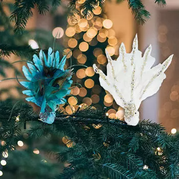 2x Павлин Рождественская елка Украшение Подарка На День Рождения Украшения Милые Дети Коллекционные для