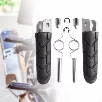 2x передние подножки для мотоциклов, педаль для замены деталей, противоскользящие аксессуары для мотоциклов, подножка