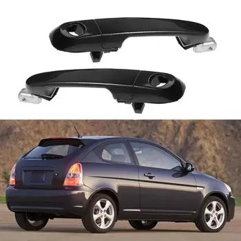 2x передние внешние дверные ручки снаружи для Hyundai Accent 2006-201182650-1E050