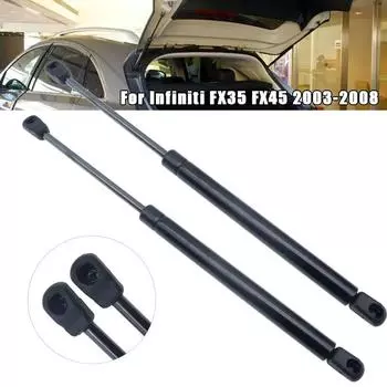 2x передняя крышка двигателя газовый капот заряженный карбоновый стержень подъемная опора для Infiniti FX35 FX45 2003-2008 SG371003