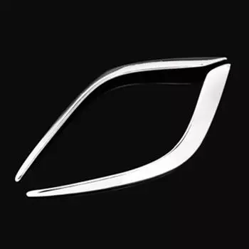 2x передняя противотуманная фара декоративная полоса для Mazda 6 для Atenza Gj 2014-2016 кольцо молдинг крышка крышка замена украшения CHINA