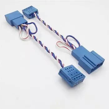 2x Переходной кабель для подключения сабвуфера для BMW 1 3 5 6 7 серии X1 X3 X5 X6 Z3 Z4