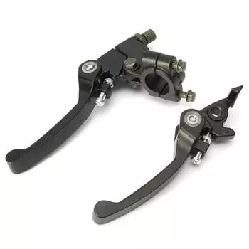 2x Pit Dirt Bike Clutch Brake Lever 22mm 7/8 Handlebar 125cc 140cc Accessories