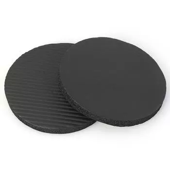 2x Планка Тренировка Круглый Наколенник Фитнес Отжимания Йога Отскок Коврик (черный) КДЕ