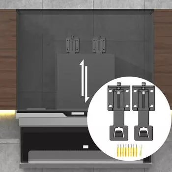 2x пластины для подвешивания вытяжки, кронштейны, профессиональная сменная монтажная опора