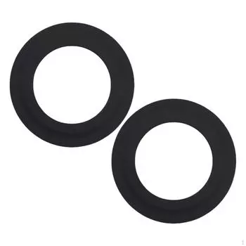 2x прокладки для сливного клапана унитаза, простая установка, герметичные уплотнительные кольца для