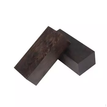 2x пустая ручка из черного эбенового дерева, ручки для рукоделия, блоки, устойчивые к выцветанию гайки, седла