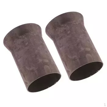 2x разъем переходника выхлопного наконечника из нержавеющей стали диаметром 2,5 дюйма и внешним диаметром 3 дюйма, 4 дюйма