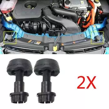 2X резиновый упор для капота CV6Z16758A для Ford для C-Max Edge Escape Focus Transit для Lincoln для Mkc автозапчасти 2X