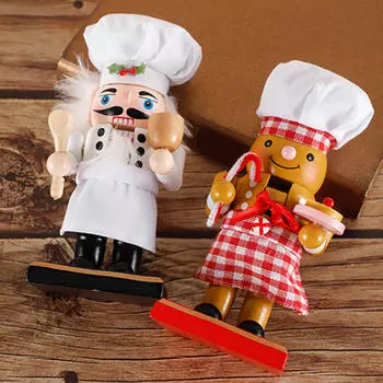 2x рождественские украшения «Щелкунчик», рождественский кукольный подарок, традиционный деревянный