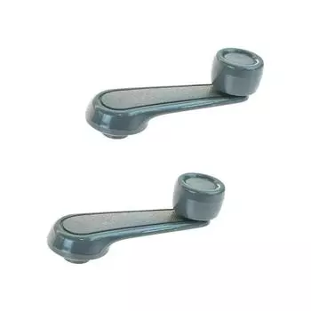 2x серая кривошипная ручка внутреннего окна, левая + правая для Toyota 4Runner Corolla Tacoma