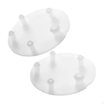 2x силиконовый уплотнитель для туалетной заслонки, простой в установке, прокладка для бачка своими руками