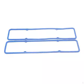 2x синие резиновые прокладки стального сердечника клапанной крышки для Chevy SB 350