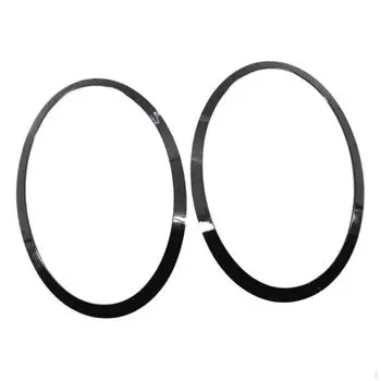 2x сменные накладки на фары 51137449209 51137449210 Накладки на фары глянцевые черные для F56 Easy