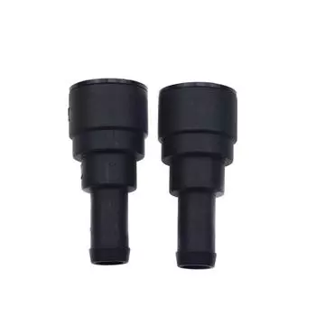 2X Соединитель шланга охлаждающей жидкости радиатора печки для Cadillac Chevrolet GMC Buick 15032062