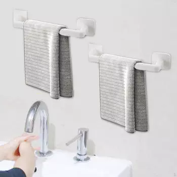 2x стеллаж для хранения оборудования для ванной комнаты, инструменты для обустройства дома, один держатель для полотенец для жизни