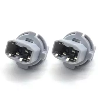 2X стоп-сигнала, задний фонарь, держатель гнезда для фонарей, автомобильные детали, аксессуары, новинка 2024 года для Honda Acura T20W W 33515-S50-003 серый