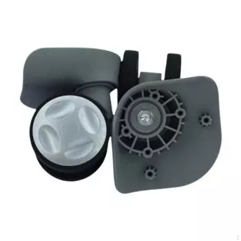 2x Suitcase Swivel Casters DIY Accessories Easy Installation Sturdy Heavy Duty Travel Luggage Wheels