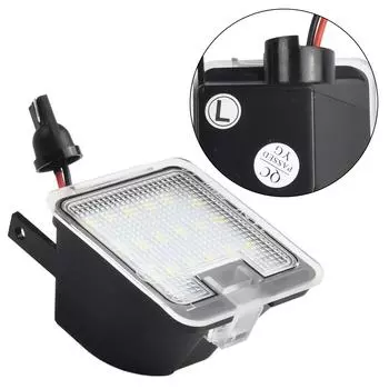 2x светодиодных боковых зеркальных фонаря для Mondeo MK4 Focus Dopo Escape, боковые зеркальные фонари, окружающие фонари CHINA