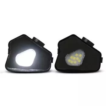 2x светодиодных фонаря под зеркалом для Mercedes Benz A-класса W176 B-класса W242 W246 C-класса 4 двери S-класса CLS-класса GLK-класса