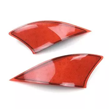 2x светодиодных отражателя заднего бампера с красной линзой, задние стоп-сигналы, красные для Lexus IS 250 350 XE30 2014 2015