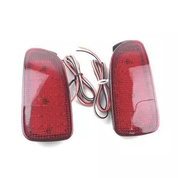 2X светодиодный бампер отражатель задний стоп-сигнал для Toyota Previa Estima Tarago 30 40 серии Red