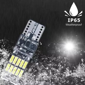 2X T10 W5W Canbus автомобильная светодиодная лампа для BMW Mini Cooper R56 R53 E90 E46 F20 F10 E39 Z4 внутренний плафон освещения багажника габаритные огни 2PCS синий