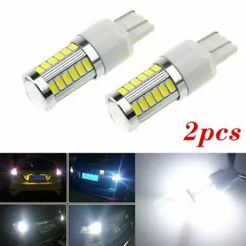 2x T20 W21/5W 7443 5630 33SMD ДВУХНОЛЬНЫЕ СВЕТОДИОДНЫЕ ЛАМПЫ DRL SIDELIGHT SUPER WHITE LED SIDELIGHT Тормозные огни заднего хода Стояночные огни CHINA