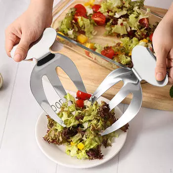 2x тостера для салата из нержавеющей стали, кухонная утварь, миксеры для шведского стола