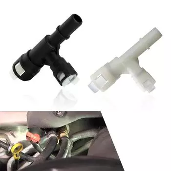 2x Тройник соединителя впускного шланга отопителя HVAC 15055343 Для Chevrolet Suburban Tahoe