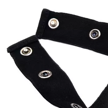 2x Waistband Extenders Reusable Snap Button Spare Adjustable for Pants Jeans Pants