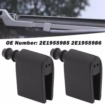 2x Washer Jet Wiper Nozzle Pipe Hose For Mercedes Sprinter