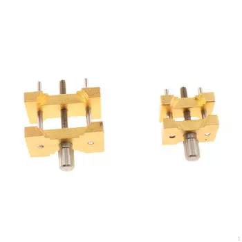 2x Watch Movement Holders Fixed Bases Repairing Accessories Practical