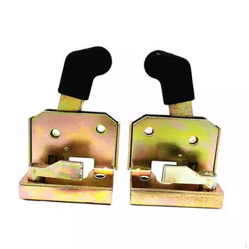 2x запасные части для дверных замков для вилочных погрузчиков, универсальные аксессуары, набор запирающих ручек для трактора